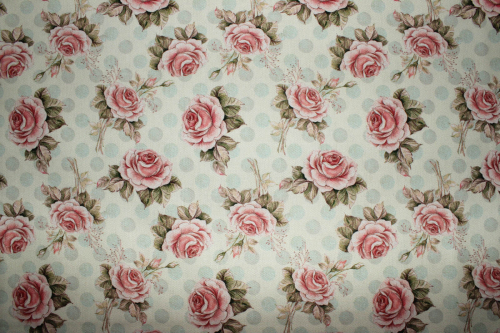 Dekostoffe Taschenstoffe Rosen (10 cm)