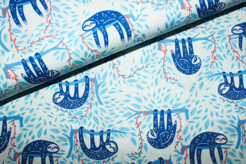 Designerbaumwollstoff Selva (10 cm)