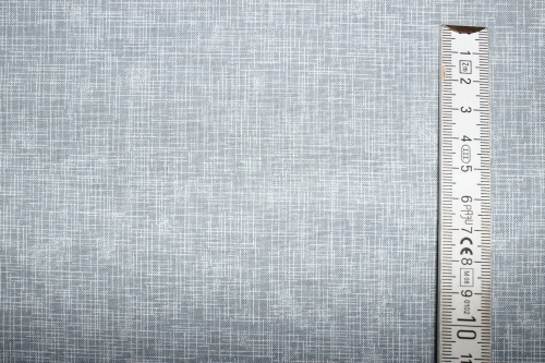 Preview: Designerbaumwolle "Quilters Linen" hellgrau/weiß  (10 cm)