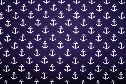 Preview: Baumwolle Anker purple (10 cm)