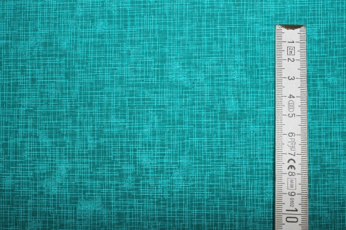 Designerbaumwolle Quilters Linen grünpetrol  (10 cm)