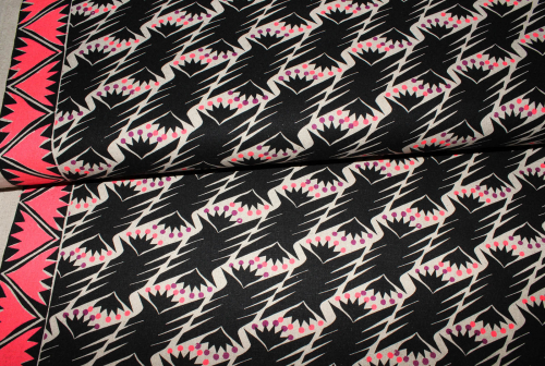 Baumwoll/Leinengemisch Kokka Fabric Caravan (10 cm)