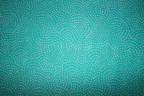 Designerbaumwollstoff Twist Teal  (10 cm)