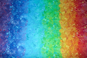 Preview: Designerbaumwollstoff Effervescence bunt  (10 cm)
