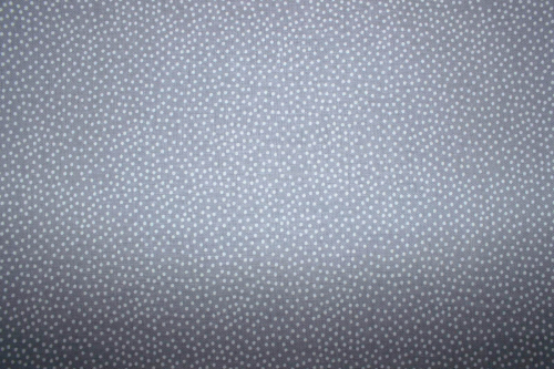 Preview: Designerbaumwolle Garden Pindot hellgrau/weiß (10 cm)
