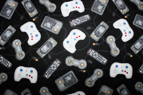 Preview: Designer-Baumwollstoff Man Cave Spiekonsole (10 cm)