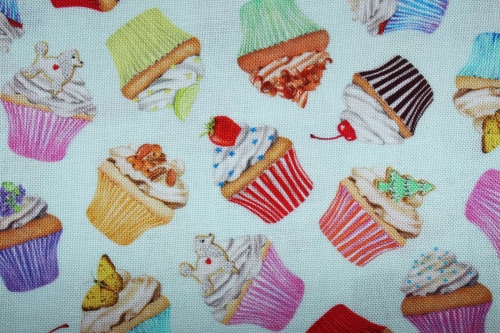 Preview: Designerbaumwolle Muffinliebe  (10 cm)