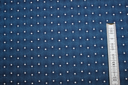 Preview: Designerbaumwollstoff Shell Blaze Night (10 cm)