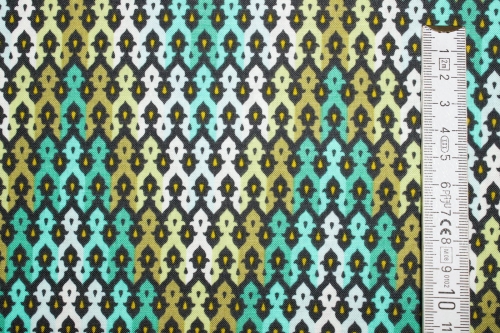 Preview: Designerbaumwolle The Wanderer mint (10 cm)