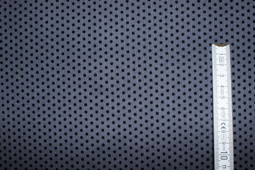 Preview: Designerbaumwollstoff Spot on grau (10 cm)
