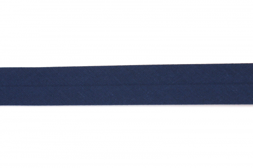 Preview: Schrägband marineblau (1 m)
