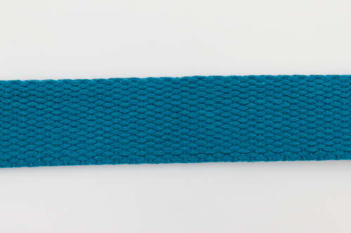 Preview: Gurtband Baumwolle 25mm petrol (1 m)
