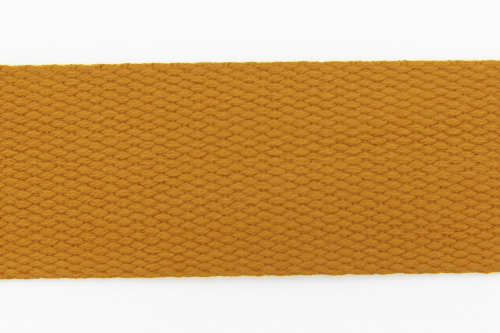 Preview: Gurtband Baumwolle 40mm senf (1 m)