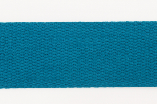 Preview: Gurtband Baumwolle 40mm petrol (1 m)