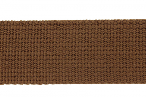 Preview: japanisches Gurtband Baumwolle 38mm braun (1 m)