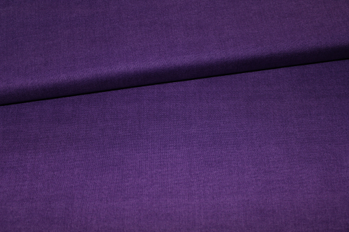 Designerbaumwollstoff Linen Texture - pansy (10 cm)