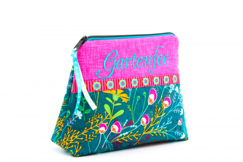 Kosmetiktäschchen, Schminktasche Gartenfee