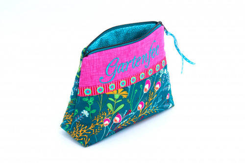 Kosmetiktäschchen, Schminktasche Gartenfee