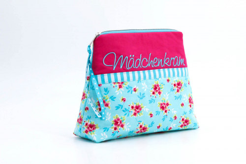 Preview: Kosmetiktäschchen, Schminktasche Mädchenkram