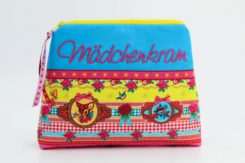 Kosmetiktäschchen, Schminktasche Mädchenkram