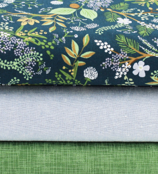 Designerbaumwollstoff English Rose (10 cm)