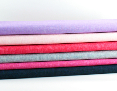 Preview: Designerbaumwollstoff Quilters Linen -  Dahlia  (10 cm)