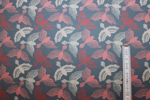 Preview: Interlock Jersey Paradiesvögel (10 cm)