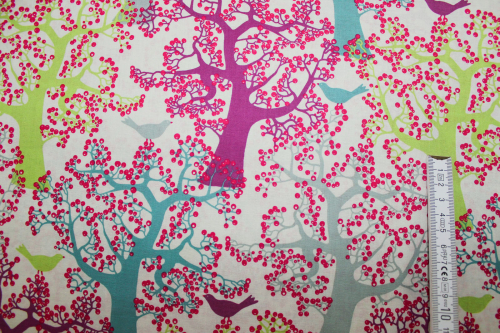 Preview: Popeline Traumbaum hell (10 cm)