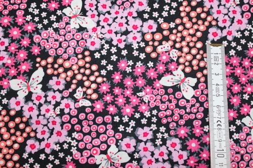 Preview: Designerbaumwolle Flutter Fleur (10 cm)