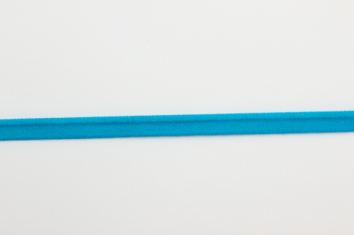 Paspelband elastisch türkis (1 m)