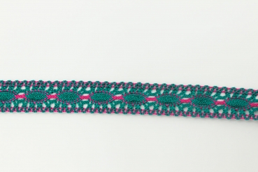 Preview: Einsatzspitze grünpetrol/pink (1 m)