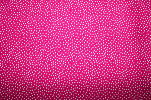 Preview: Designerbaumwolle Garden Pindot magenta/weiß (10 cm)