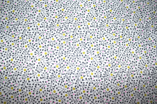 Preview: Designerbaumwollstoff  Small Flowers (10 cm)