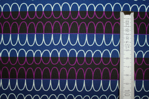 Preview: Designerbaumwollstoff Boundless Binding brombeere (10 cm)