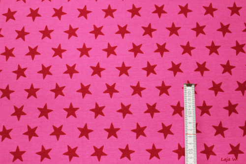 Stretch- Jersey Sterne (10 cm)