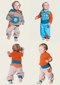 Preview: Babyschnittmuster  Milan & Miliana