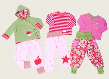 Preview: Babyschnittmuster  Milan & Miliana
