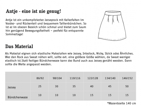 Preview: Schnittmuster Antje