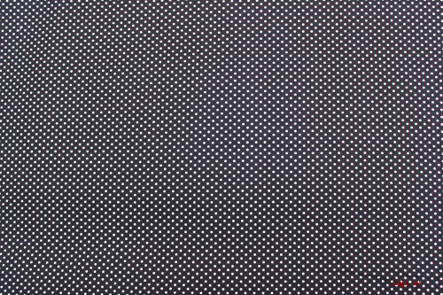 Baumwolle Punkte dunkelblau/weiß (10 cm)