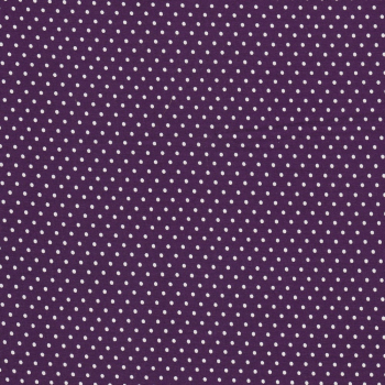Stretch- Jersey Pünktchen kräftiges lila (10 cm)