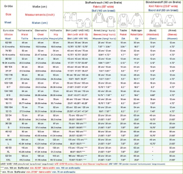 Preview: Schnittmuster Willi und Elli