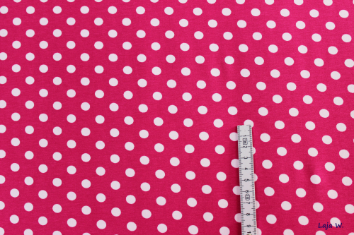 Preview: Stretch- Jersey Punkte (10 cm)