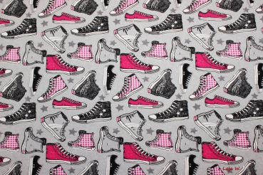 Jersey Turnschuhe pink (10 cm)