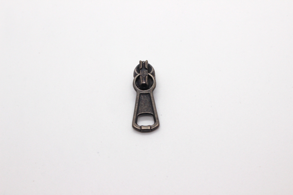 Automatik-Schieber konischer Griff altsilber schmal