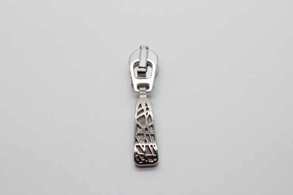 Automatikschieber Mia groß silber