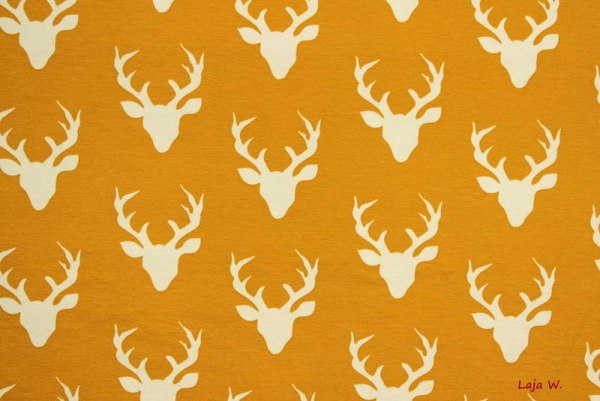 Jersey  Art Gallery Buck Forest senf   (10 cm)