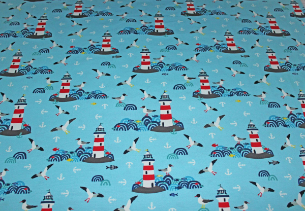Jersey Lighthouse Islands aqua (10 cm)