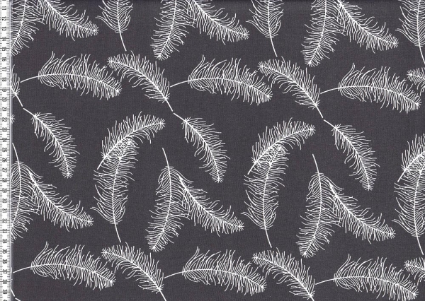 Jersey Federn grau (10 cm)