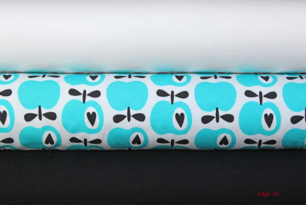 Jersey Simply Apples weiß (10 cm)