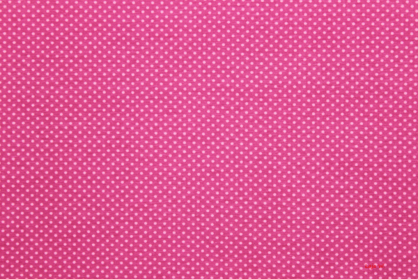 Jersey Punkte Mini gedecktes pink/rosa (10 cm)